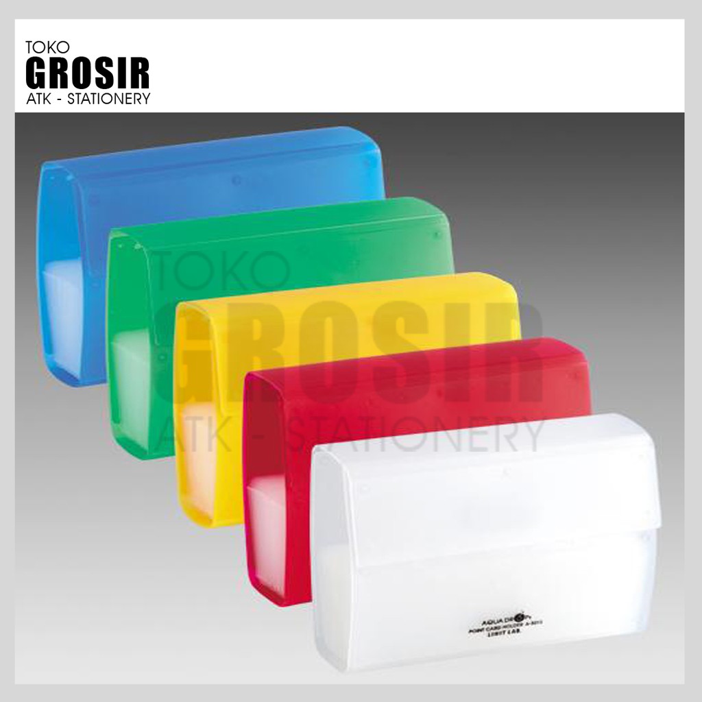 

LIHIT LAB TEMPAT KARTU Expanding Name card Holder 40P (2row) A5013