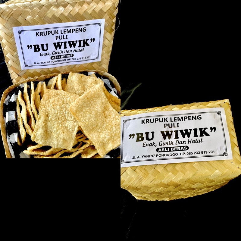 

Krupuk Lempeng/Puli Bu Wiwik