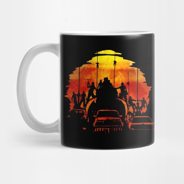 Mug Motif Mad Max Fury Road, Sunset