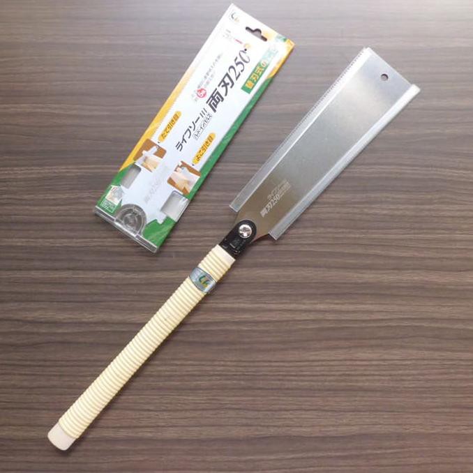 Grosir eceran LIFE SAW Ryoba 250 Gergaji Jepang Double Grosir eceran LIFE SAW Ryoba 250 Gergaji Jepang Double