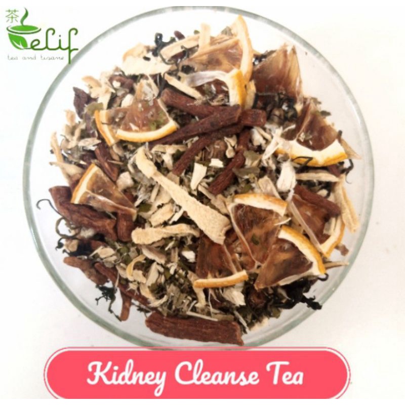 

ELIF TEA Kidney Cleanse Tea : Dandelion root, Marshmallow root, Ginger, Lemon