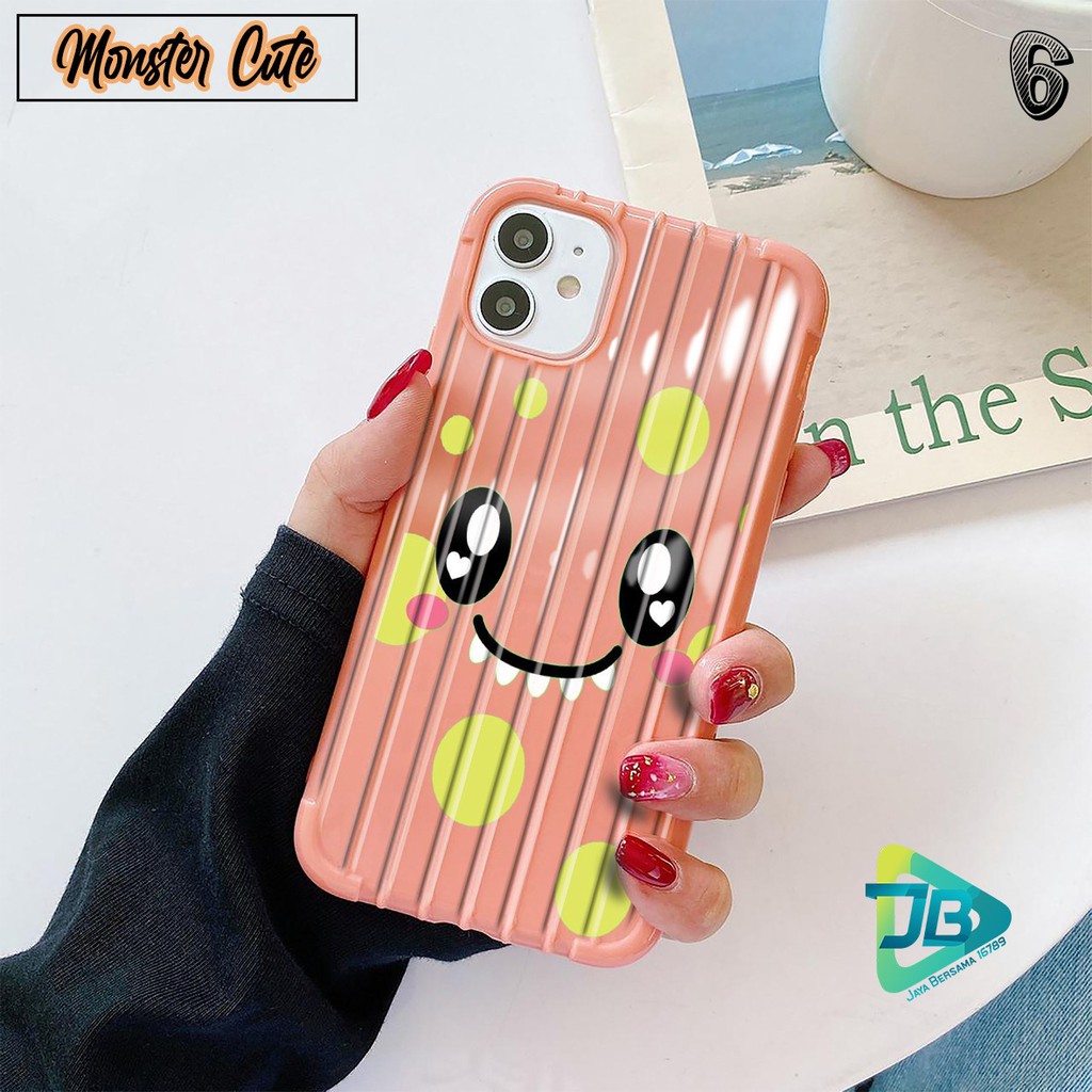 Softcase MONSTER CUTE Realme C1 C2 C3 U1 2 Pro 3 Pro 5 5i 5s 6 Pro X Xt C11 C12 C15 NARZO JB2929