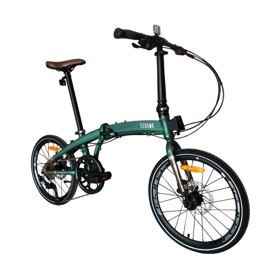 Sepeda Lipat Element Ecosmo 10 Speed Filosofi Kopi Chicko Jericho Rio Dewanto SNI-1