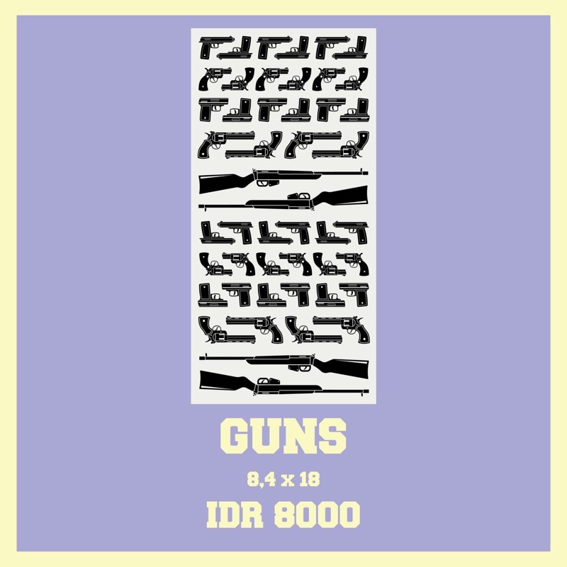 

[NAKASHAKI] — Guns Sticker