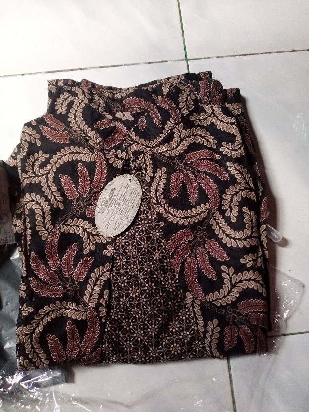Gamis Batik Manggar, Padi,sekar,cantik,kubis,kipas,daun,kupu