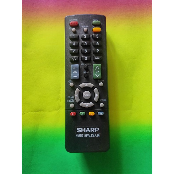 Remote TV LED LCD SHARP multi langsung pakai