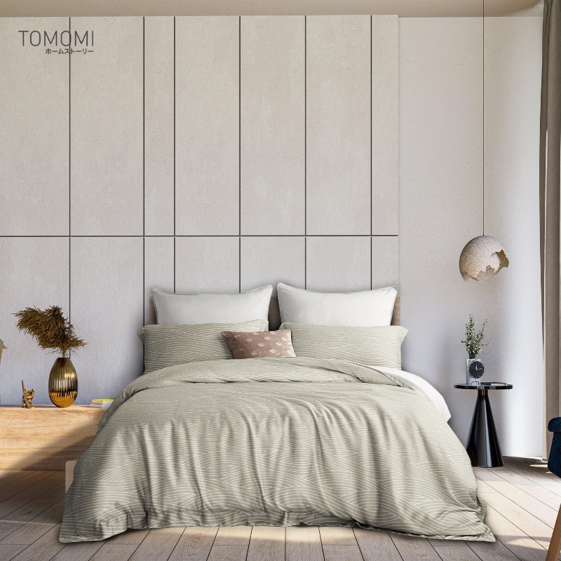 TOMOMI - BEDCOVER SET MICROTEX EMBOSS NAMI