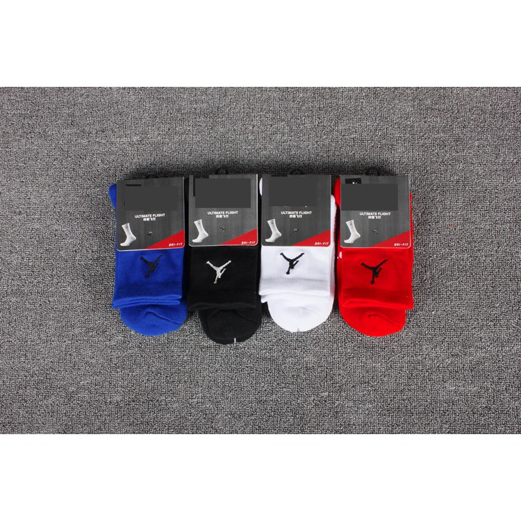 Kaos Kaki Basket Logo Air Jordan Elite Crew Medium Cut Kaos Kaki Basket Logo Air Jordan Elite Crew Medium Cut