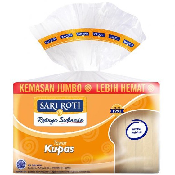 

Sari Roti Tawar Kupas Jumbo