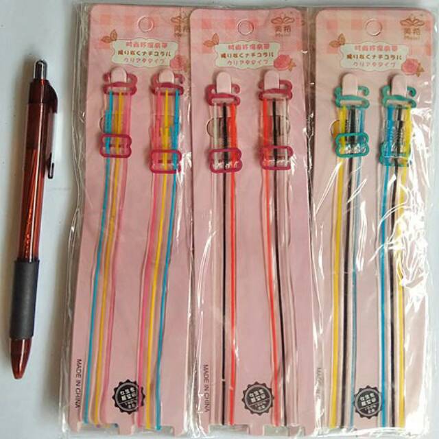 tali bh bening transparan murah rainbow