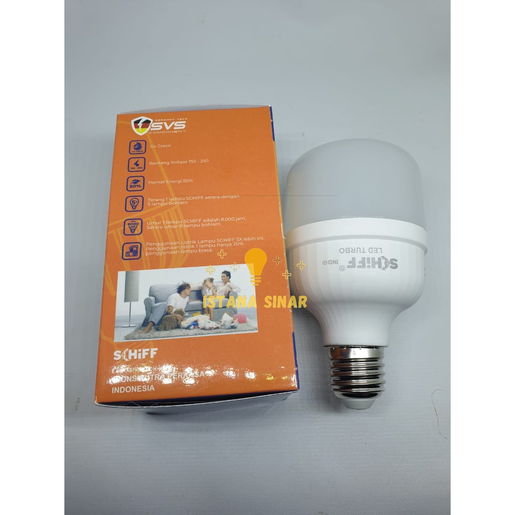 Schiff LED 15 watt / 15w Premium series Sijempol Lampu LED Bergaransi