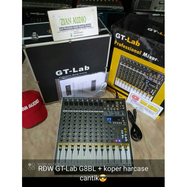 mixer RDW GT LAP 8BL