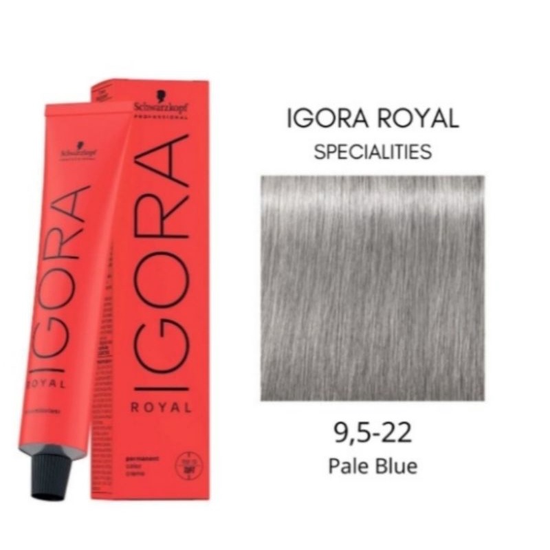 cat rambut igora royal 9,5/22 pale blue