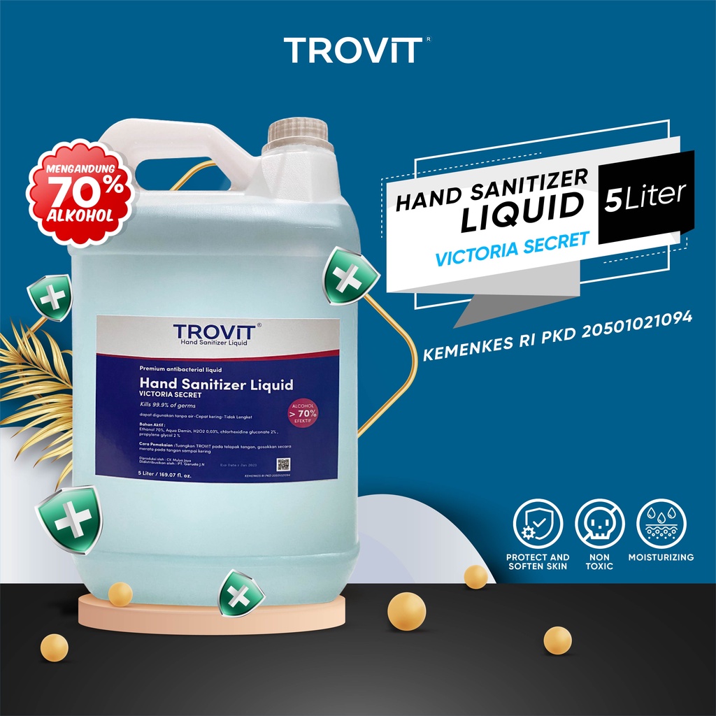 Hand Sanitizer Cair Trovit 5 Liter