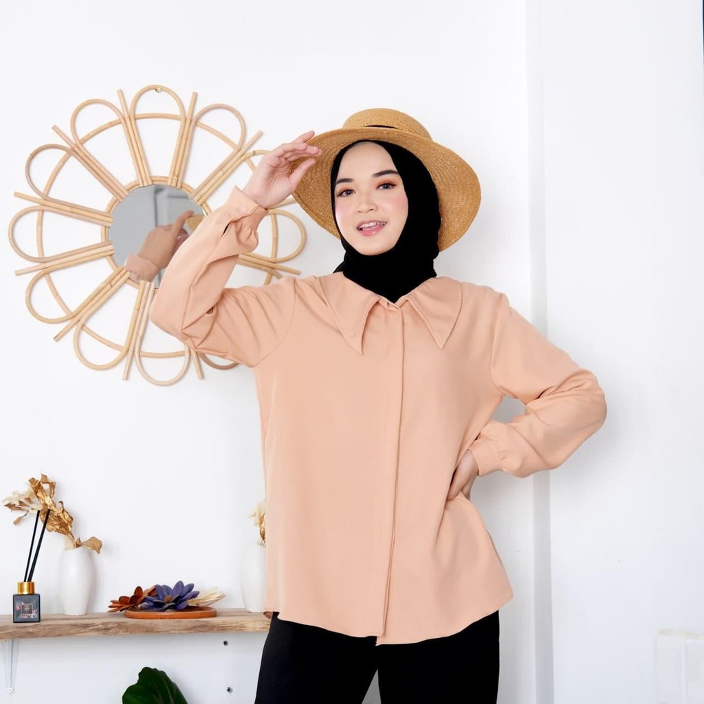 HOVER TOP / ATASAN / KEMEJA KERJA / BLOUSE