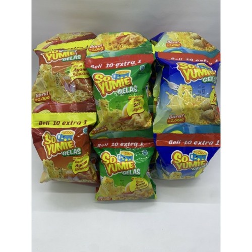 

So Yumi Gelas Varian Lengkap Renceng Isi 10 Sachet @30Gram