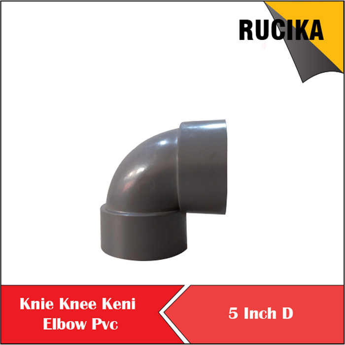 Knie Knee Keni Elbow Siku Pipa D Rucika 5 Inch
