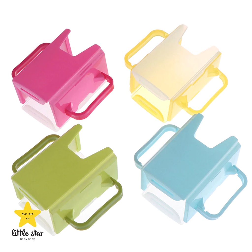 Pegangan Jus Susu Kotak | Milk Juice Box Holder | Wadah Minuman Kotak | Baby Cup Holder