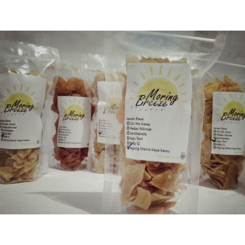 

Camilan Moring Breeze 100gram TANPA PENGAWET DAN MSG