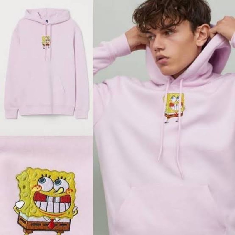 HOODIE HNM SPONGEBOB BORDIR