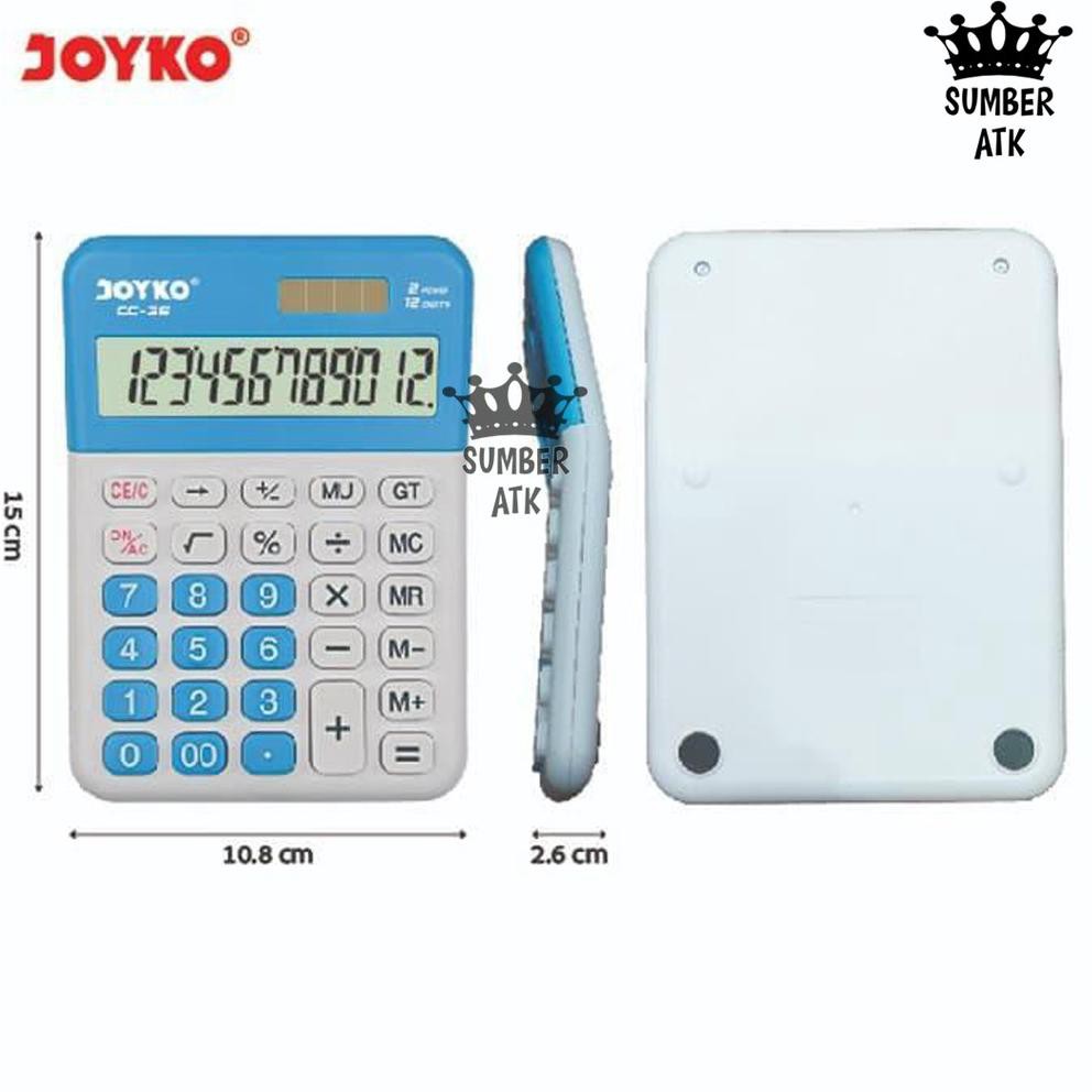 

Kalkulator Joyko CC-36 / 12 Digits / Check Correct / Calculator (ART. 895)