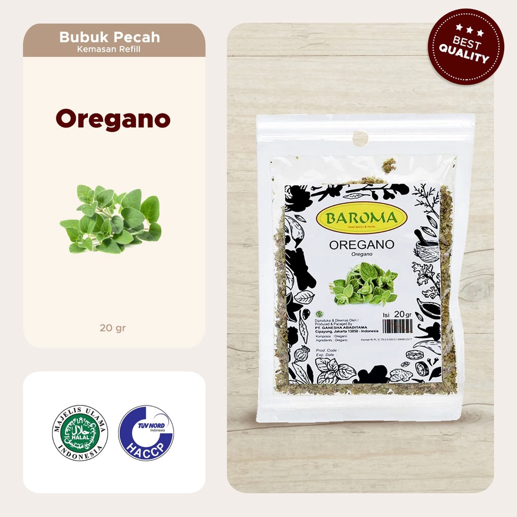 

BAROMA Oregano Refill 20 Gr