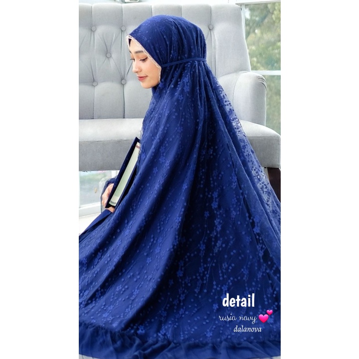 MUKENA RUSIA ORIGINAL DALANOVA (Navy)