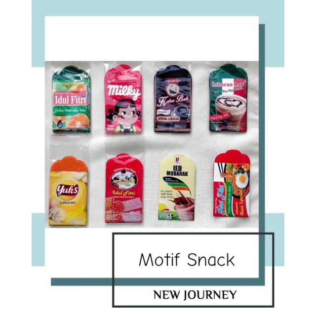 

Amplop Lebaran Motif Snack