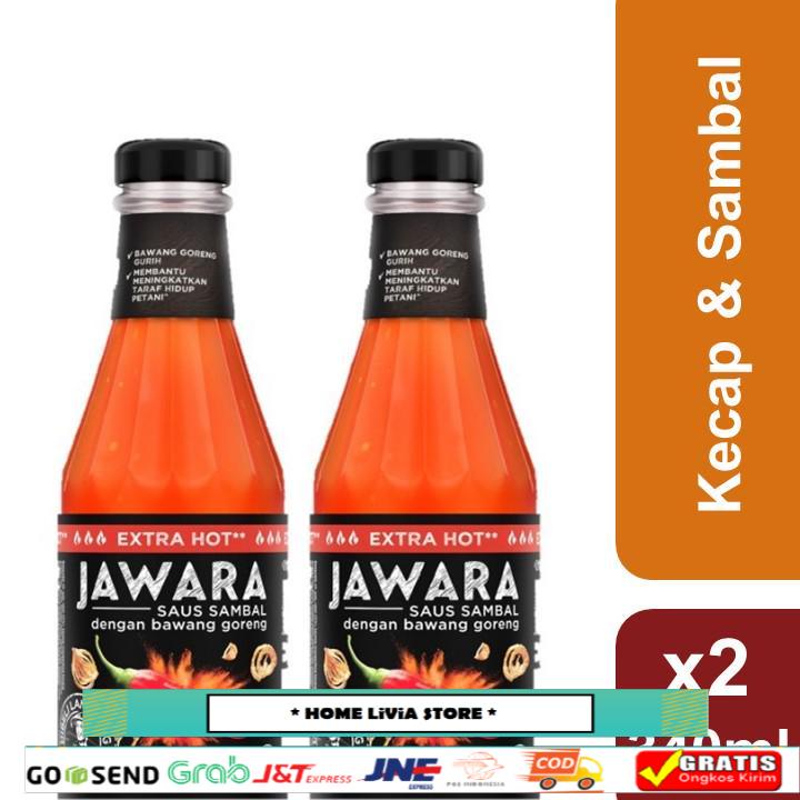 Jawara Saus Sambal Extra Hot Twinpack 340 ml