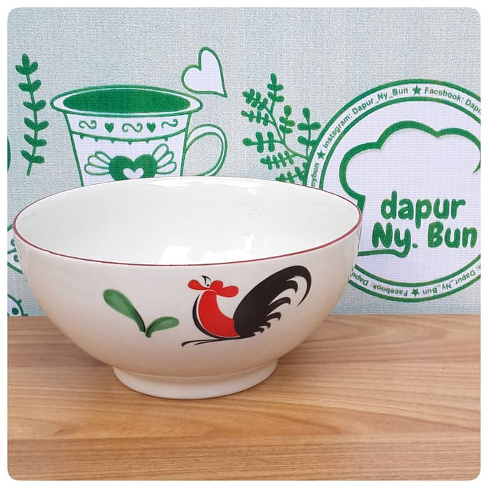 Mangkok Nasi Besar Ayam Jago seri 2   Mangkok Sup LIMITED