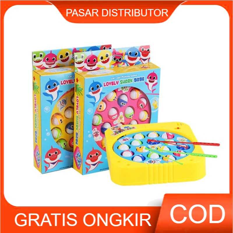 Mainan Anak Fishing Game Murah Pancingan Ikan Pancing Ikan Mainan Anak Fishing Game - Mainan Anak