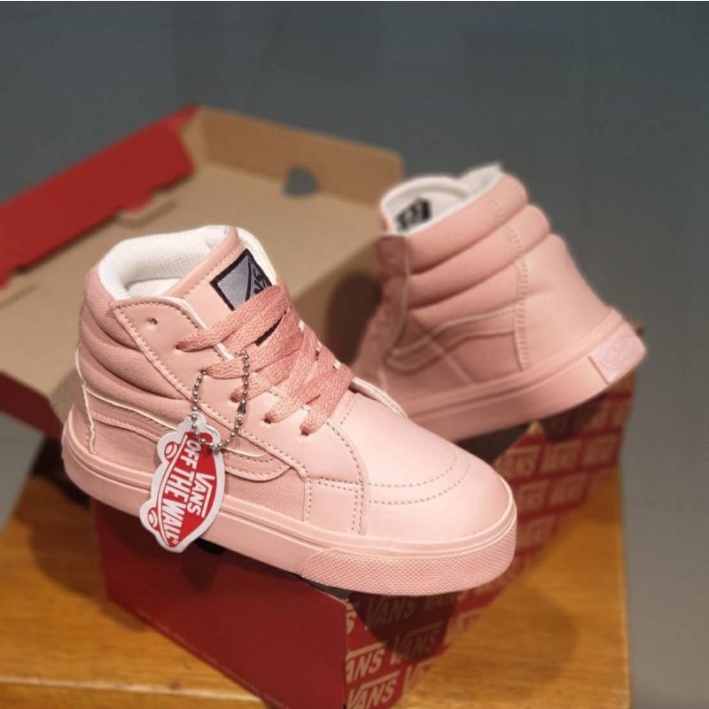 SEPATU VANS SK8HI BOOTS TALI DAN PEREKAT ANAK LAKI PEREMPUAN TERMURAH