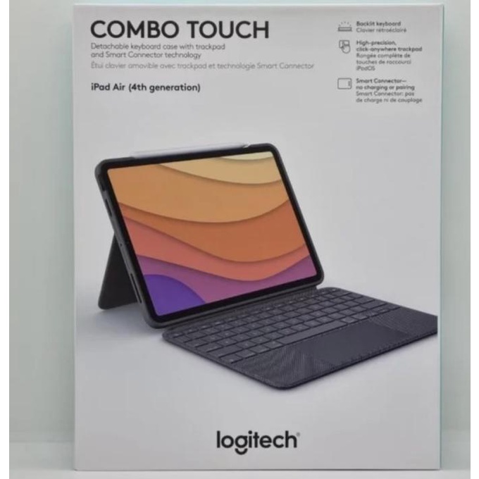 iPad Air 4 2020 4th gen Logitech Combo Touch Detachable Keyboard Case