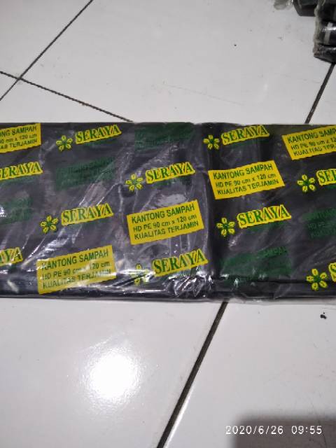 (READY STOCK / HARGA 1 PAK) HD SAMPAH | KANTONG PLASTIK SAMPAH HITAM - TRASH BAG/TRASHBAG - TEMPAT SAMPAH PLASTIK