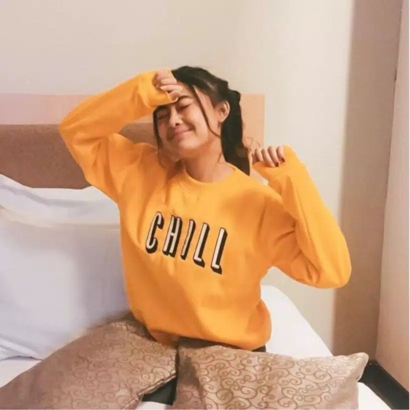 CHILL SWEATER WANITA PRIA TERMURAH TERLARIS'