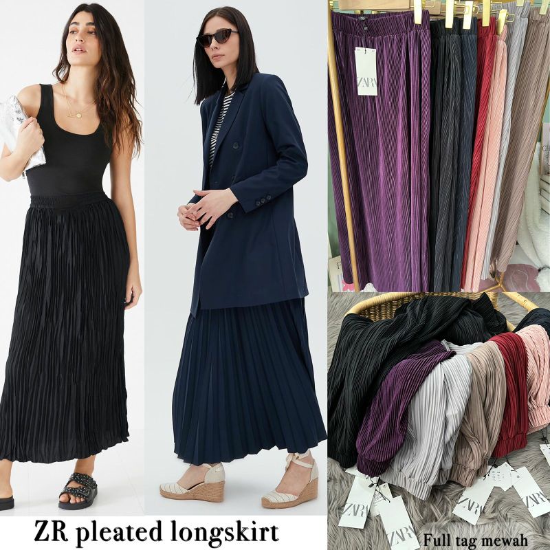 Zr pleated pants