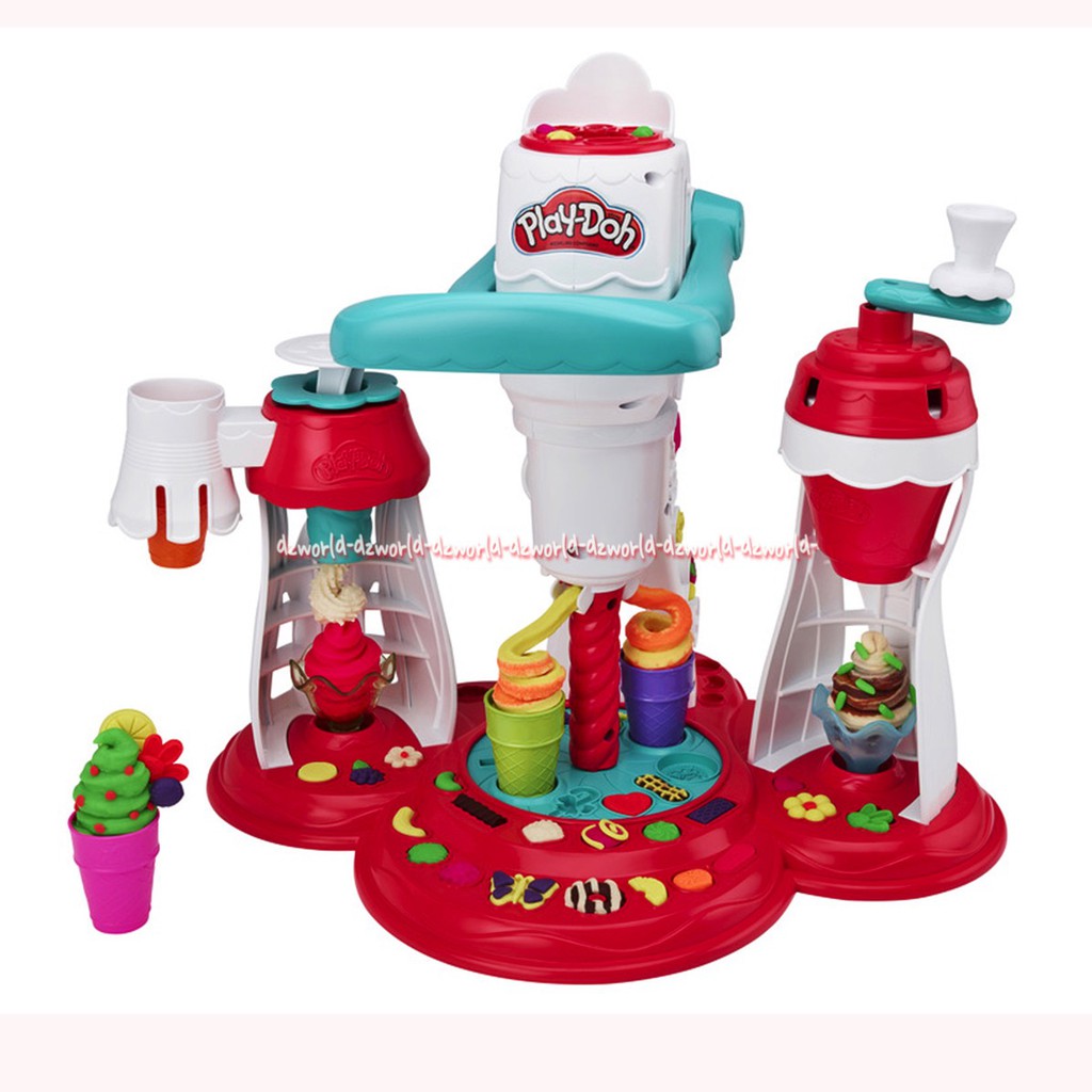 Play-doh Kitchen Creations Double Swirl Double Torsade Playdoh Mainan Anak