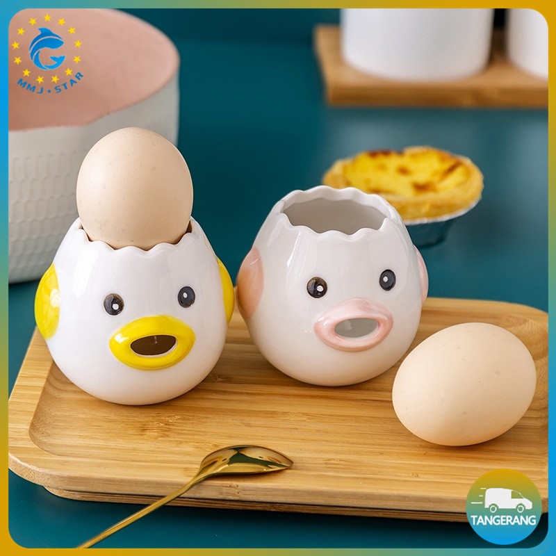 Ceramic Egg Yolk Separator/Pemisah Kuning Putih Telur Keramik/Alat Pemisah Telur Putih Dan Kuning Telur/Keramik Lucu Pemisah Kuning Telor