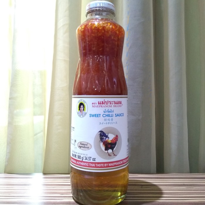 

Ready- Maepranom Brand Sweet Chili Sauce 980Gr / Dipping Sauce Thailand