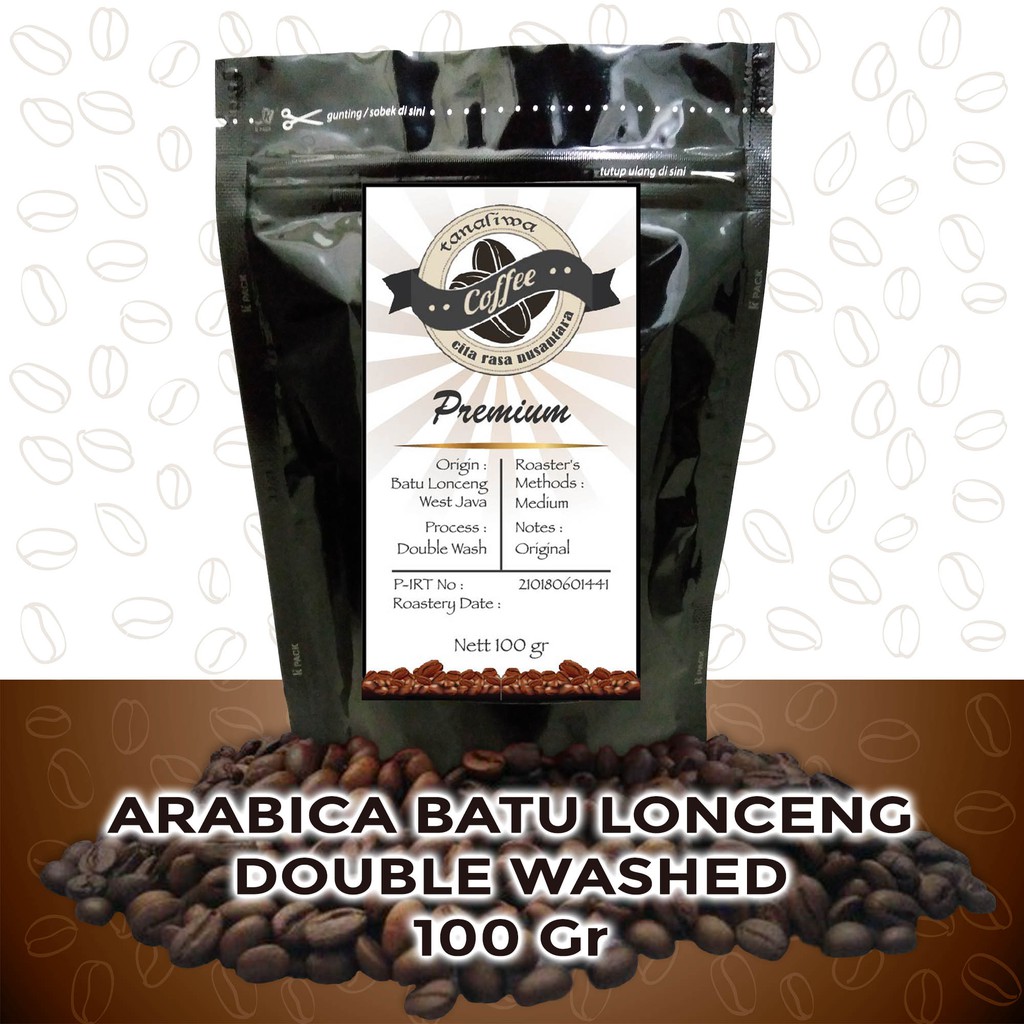 

Kopi Arabica Batu Lonceng Roasted 100gr