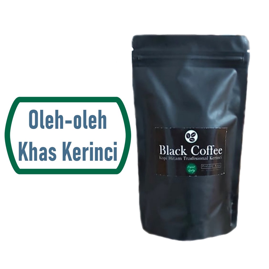 

Kopi Hitam Tradisional Kerinci - Jambi Roast Bean 500 Gram - Robusta Black Coffee Official Kupai