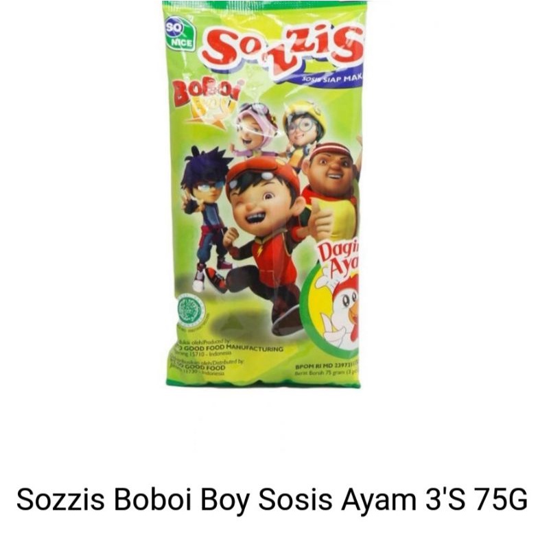 so good sosis sozzis 3s 75 gram