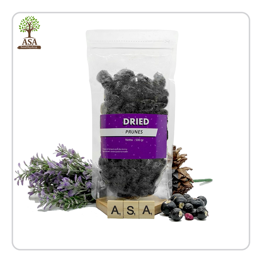 Dried Pitted Prunes / Plum 500 gram