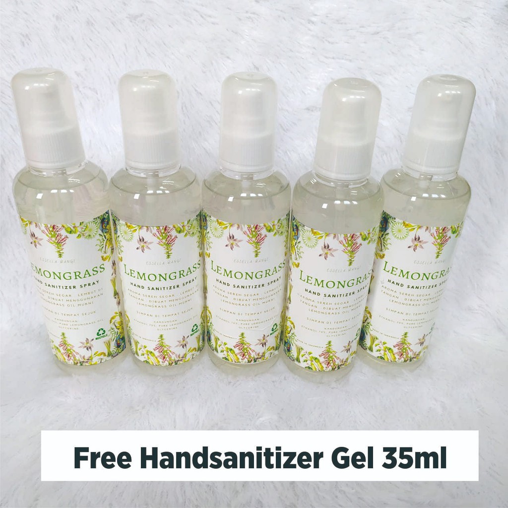 Hand Sanitizer Spray Essella Wangi Lemongrass 250ml