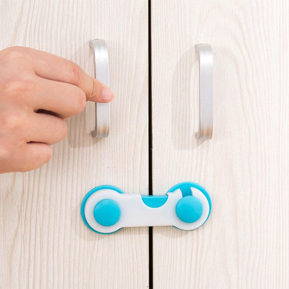 HOVELSHOP Pengaman Pelindung Pintu Laci Lemari Kulkas Baby Safety Lock Band