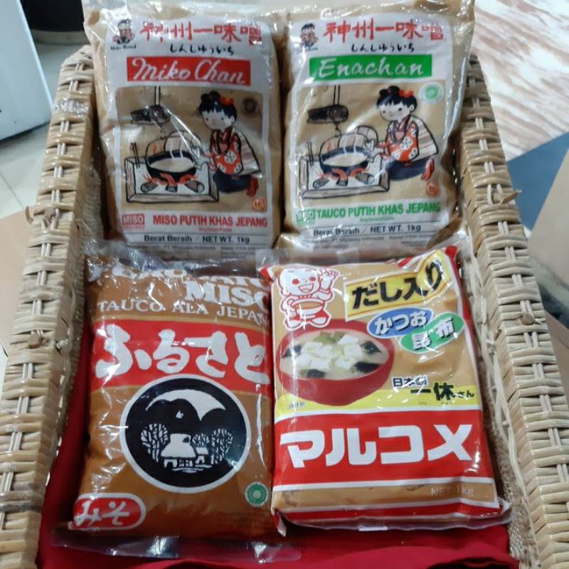 

MISO PASTE KEMASAN 1KG ( Lokal / Halal / Import )