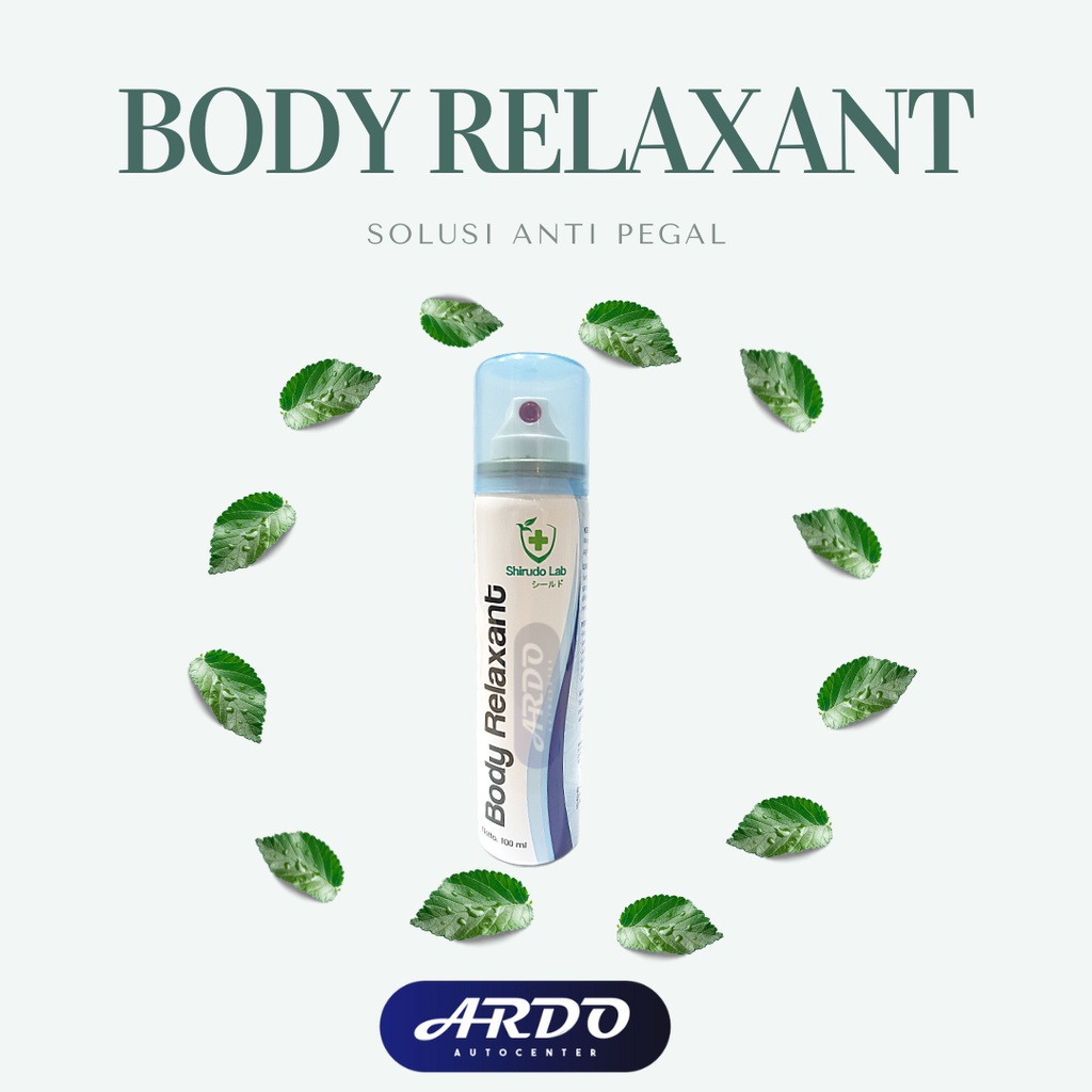 SPRAY ANTI PEGAL / BODY RELAXANT SHIRUDO LAB