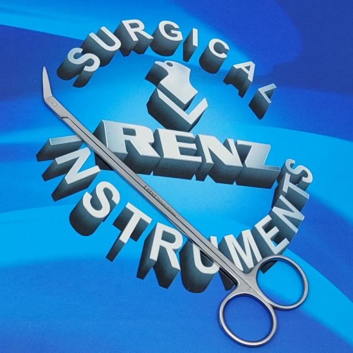 Alat medis Potts-Smith Vascular Scissors 25 19cm - Renz