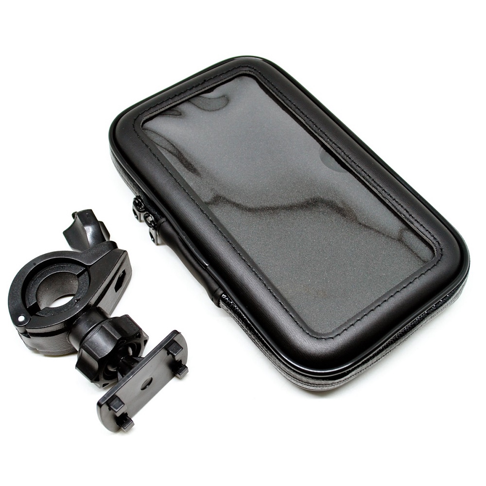 LIXADA Universal Bike Mount with Waterproof Case Smartphone 5.5-6inc