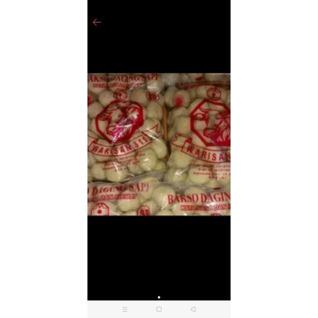 

Bakso warisan merah bakso sapi isi 50